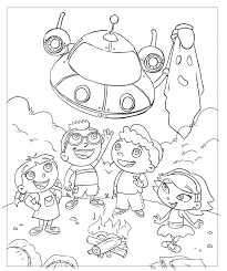Little Einstein Coloring Page Pirate Coloring Pages Little Einsteins Coloring Books