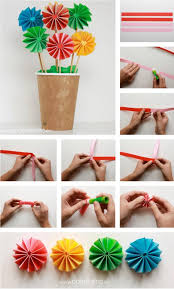 Isso é necessário para o papel ficar mais maleável e para 4. Como Hacer Flores De Papel Paso A Paso Manualidades Es