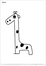 Drawing from numbers, how to draw with numbers,. Learn How To Draw A Giraffe Using Number 1 Animals With Numbers Step By Step Drawing Tutorials