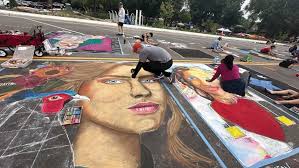 Street art festival is something to chalk about