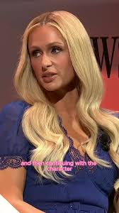 Paris Hilton Dyed Hair Blonde and Wore Blue Contacts