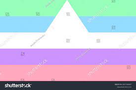 Top View Flag Altersex Pride No Stock Illustration 2057306087 | Shutterstock