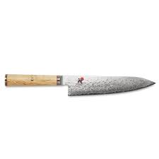 miyabi birchwood chef's knives sur la