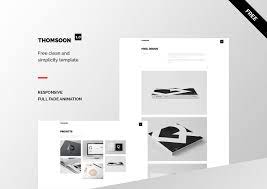 For example, portfolio website templates are multipurpose then built with the observation of the latest html standard. Thomsoon Free Responsive Portfolio Theme Download On Behance