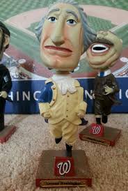 Washington Nationals President Bobblehead set_ George, Abe, Roosevelt,  Jefferson