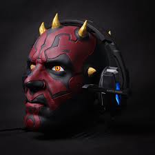 Remarkable Darth Maul Headphone Stand, Star Wars Gamer Room Decor, Hand  Painted Darth Maul Stand,original Size
