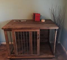 Great savings & free delivery / collection on many items. Custom Sliding Door Dog Kennel Coffee Or By Ingrainedbuilders Diy Dog Crate Dog Crate Furniture Dog Crate Table