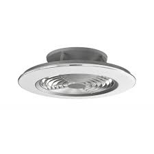 Aberwell ceiling fan by home decorators collection offers traditional style with a few modern touches. Mantra Lighting Alisio Ceiling Fan With Led Light Remote Controlled Chrome Grey Lighting From The Home Lighting Centre Uk
