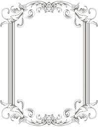 Custom Vintage Frame One By Kingoftheswingers On Deviantart Note This Is Not A Free Printable And Credit Must Vintage Frames Printable Frames Vintage Borders
