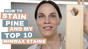How to Stain Pine and My Top 10 Minwax Stains