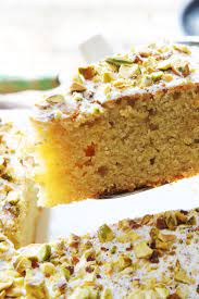 Almond Cake With Cardamom And Pistachio Recipe Desserts Almond Cakes Passover Desserts