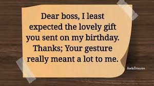 Maybe you would like to learn more about one of these? Thank You Messages For Boss Inspirational Short Funny