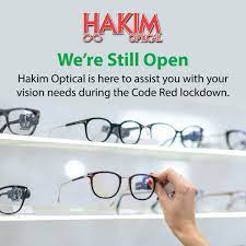 Hakim Optical All Hakim Optical Locations Will Be Remaining Open During Any Covid Code Reds To Serve Those In Need With In Store Eye Exams Available By Appointment Covid Safety Protocols