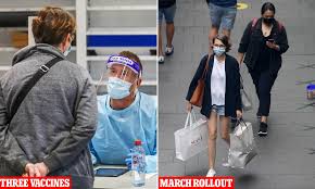 In may australia unveiled the loyal wingman unmanned drone (pictured). When Life Will Return To Normal With Most Of Australia Vaccinated Daily Mail Online