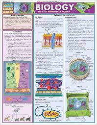 biology quickstudy reference guides academic inc