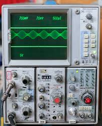 Wenn die welt untergeht sieht man es zuerst auf dem oszilloskop. Tektronix 7603 Oszilloskop