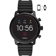 Prix malins sur plus de 1100 modèles de montres fossil homme & femme. Fossil Explorist Montre Homme Connectee Acier Silicone Noir Ftw4018 Gperdumesaiguilles Com