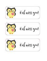 The name comes from the fact that the side. End Of Year Gift Owl Miss You By Mulvey S Materials Tpt