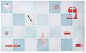 You can also use multiple cleaning solutions on washable vinyl wallpaper, but you probably won't need anything stronger than a few drops of dish soap in warm. Kitchen Backsplash Wallpaper Premium Peel Stick Aluminum Foil Wall Paper Self Adhesive Backsplash For Kitchen Walls Cabinets Drawers Shelves Anti Mold Heat Resistant Washable Kitchen Wallpaper Blue Price In Uae Amazon Uae Kanbkam
