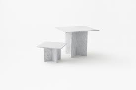 Modular Table In Marble Split Joint A Round Oval Rectangular Or Square Table System In White Carrara Marble Or B Modular Table Table Square Tables