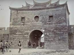 約1900年前後台北城承恩門 北門 taiwan taipei city old photos