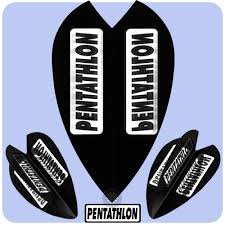 Dart Flights - Genuine RSL Pentathlon Extra Strong 100 Micron Dart ...