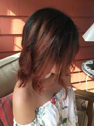 Our team is also committed to continued education. Red Balayage Done By Ryan Of Babooshka Salon In Edison Nj Redbalayage Redombre Red Balayage Hair Styles Balayage