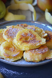 Beignets De Pommes A La Poele Et Sans Friture Le Blog De C Est Nathalie Qui Cuisine