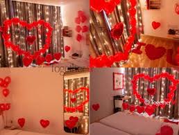 Romantic Decoration Surprise At Home Romantic Decor Heart Decorations Romantic Gifts For Him
