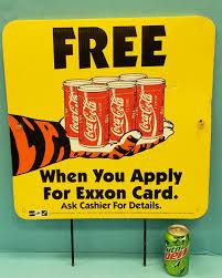 Exxon credit card is a great credit card if you have fair credit (or above). Sold Price 1994 Coca Cola Exxon Credit Card Service Station Sign December 6 0119 10 00 Am Est
