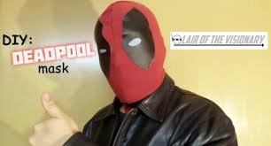 How to diy deadpool mask helmet tutorial for cosplay costume inspired by movie trailer cast foam sheet templates are in the links below. Diy Deadpool Mask Lair Of The Visionary