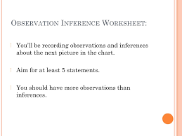 It reviews a variety of physics and astronomy concepts. Ppt Observations Inferences Powerpoint Presentation Free Download Id 355382