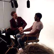 New Photo Robertdowneyjr And Chadwick Boseman Expo Interview Passate Dal Nostro Gruppo Https Www Facebo Robert Downey Jr Chadwick Boseman Stark