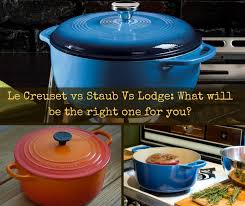 Interior design food & drink. Staub Vs Le Creuset Vs Lodge Dutch Ovens