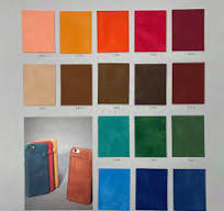 Thermo Color Changing PU Leather for Notebook Raw Materials ...