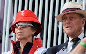 Royal family members lead the procession to st george's chapel ahead of prince philip 's funeral as they display their service medals, including long service and good conduct medal naval medal. Princess Anne Her Equestrian Career In Pictures