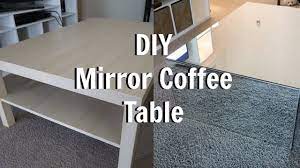 It turned out pretty cool! Diy Mirror Coffee Table Ikea Hack Giftryapp Mirrored Coffee Tables Diy Mirror Home Decor Mirrors