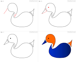 Please subscribe my channel to gate more videos. Draw Duck Easy For Kids Novocom Top