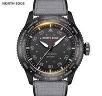 North Edge MACH Solar Outdoor Watch – Waterproof, Luminous & Long-Last