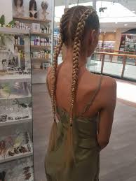 Where to get the hair: Long Blonde Dutch Braid Extensions Braid In Hair Extensions Braids With Extensions Hair Styles