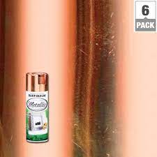 Reviews For Rust Oleum Specialty 11 Oz Metallic Copper Spray Paint 6 Pack 1937830 The Home Depot
