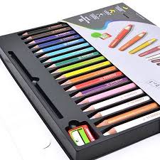 Caixa De Lápis De Cor 36 Cores Preço Pin Em Produtos Escolares Papelaria