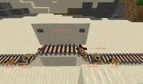 If a redstone comparator is placed next to it, the strength of the redstone signal emitted depends on the charge of the minecart's storage. Simple Powered Rail Stop Survival Mode Minecraft Java Edition Minecraft Forum Minecraft Forum
