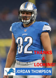 Latest on san francisco 49ers defensive tackle jordan thompson including news, stats, videos, highlights and more on espn. Jordan Thompson 2014 Detroit Lions Football Card
