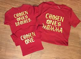 Birthday Party At Home Outfit Chosen One Shirt Theme Family Birthday Party Shirts First Birthday Party Newborn Coming Home Outfit Family Birthdays Harry Potter Birthday Birthday Party Shirt