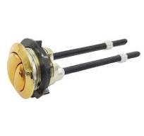 Pulsante wc da 38mm oro per valvola di scarico superiore meccanica doppio  scarico per serbatoi d'acqua wc a doppio bagno parti di attrezzi per la  casa ...