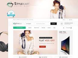 Stylekart The Shopping Mall Template Ecommerce Website Design Web Template Design Shopping