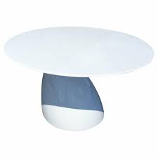 Modern white coffee table white high gloss modern luxury led storage cabinet furniture living room table various colors us shipping. Parabel Round Dining Table White High Gloss Star Design Uk
