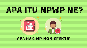 Jika npwp telah dinonaktifkan, maka npwp bisa diaktifkan kembali. 41 Status Npwp Ne Artinya Background Npwp