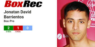 BoxRec: Jonatan David Barrientos